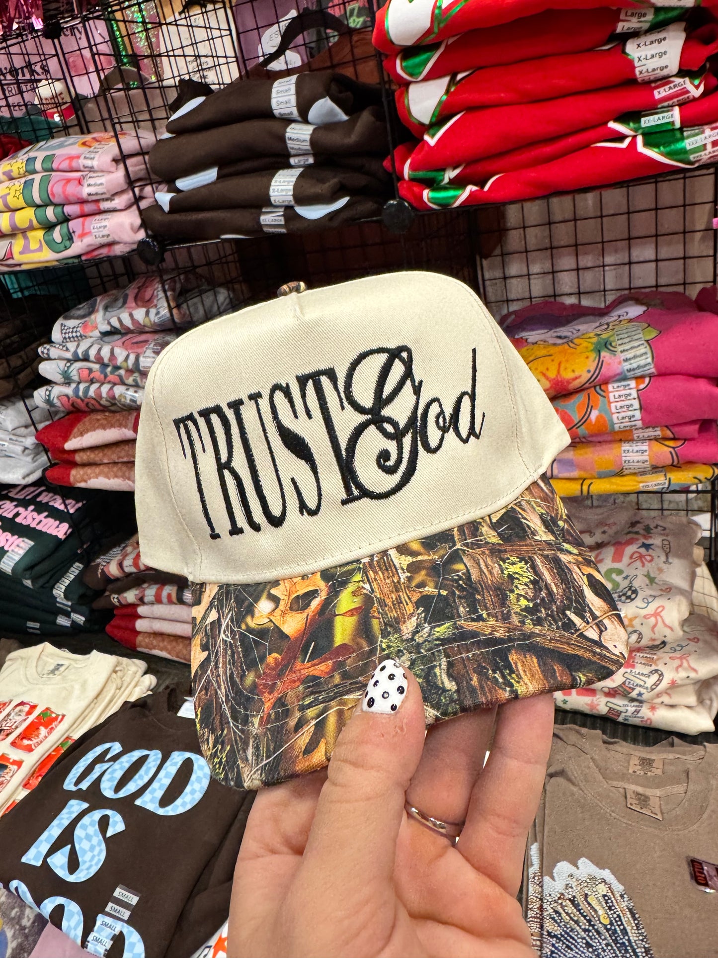 Trust God hat