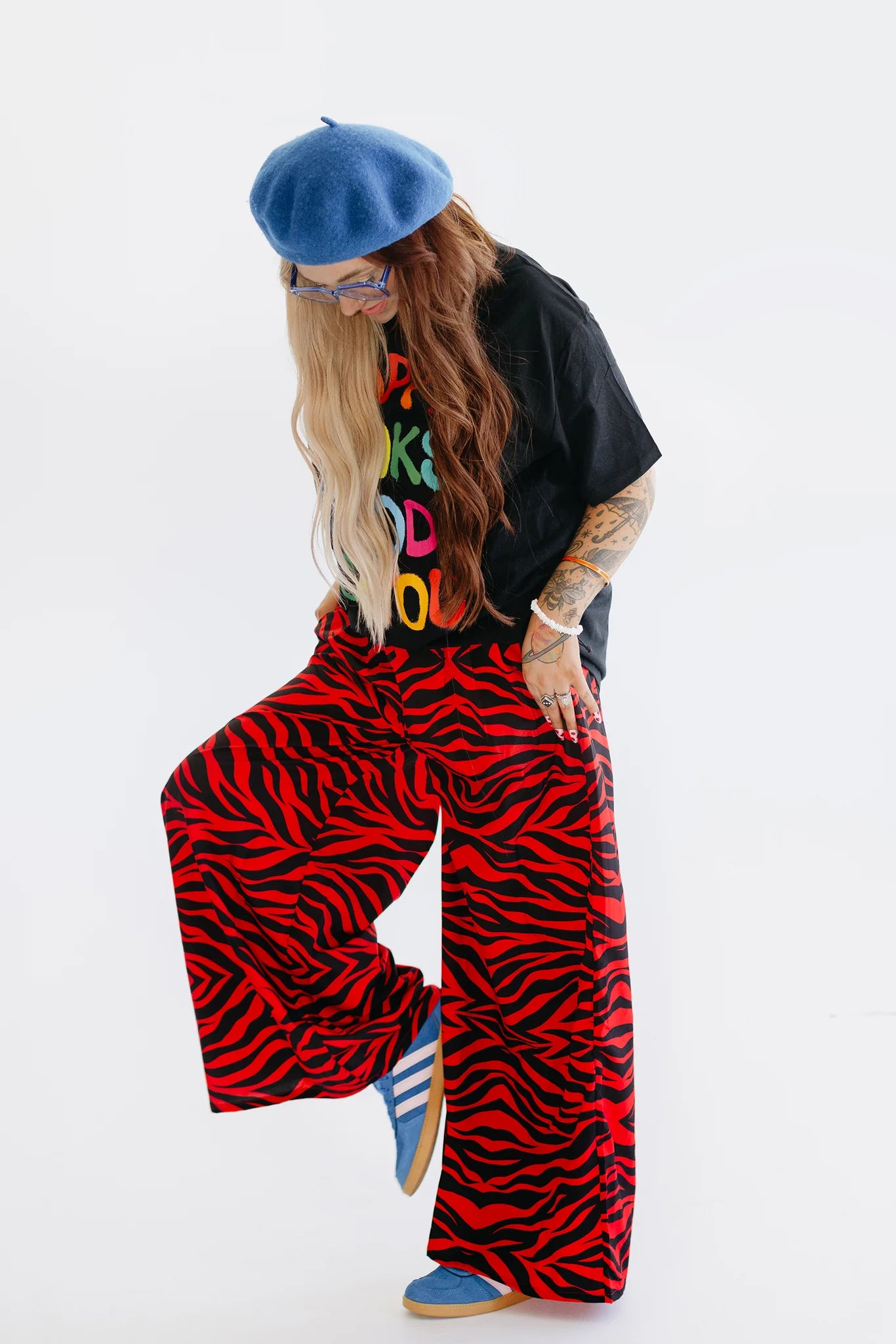 Red Zebra Pants