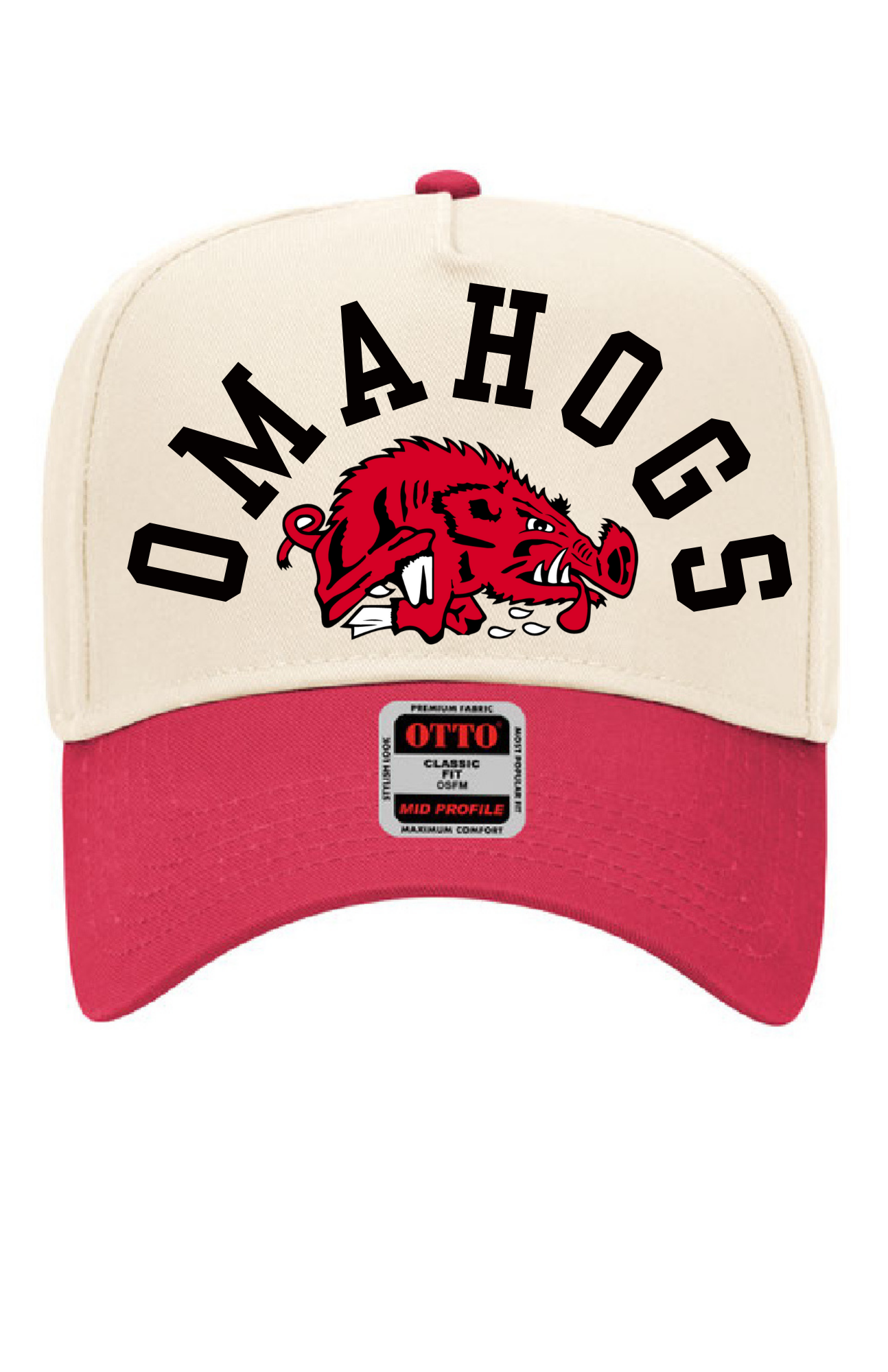 Omahogs arkansas baseball hat