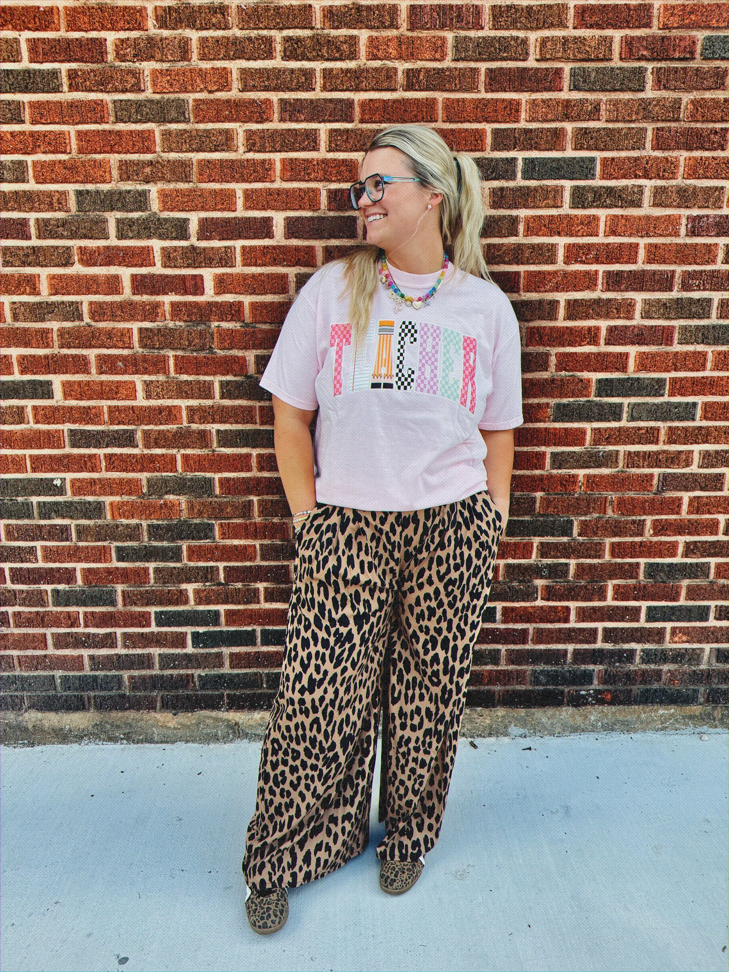 Teacher Preppy Tee