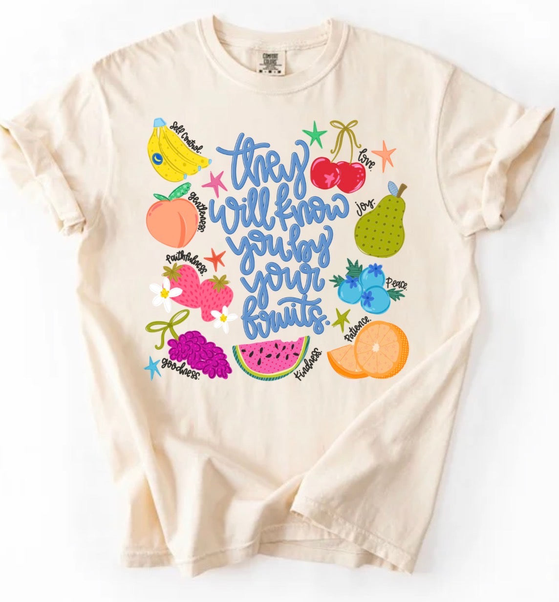 They will know you by your fruits tee