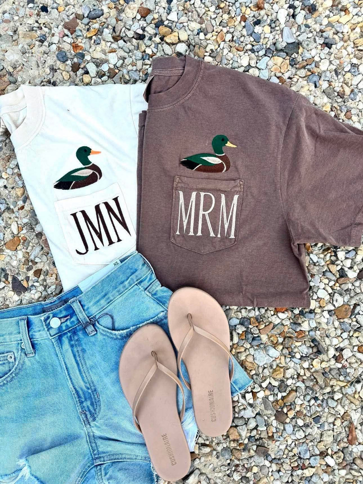 Custom Duck Emb Monogram