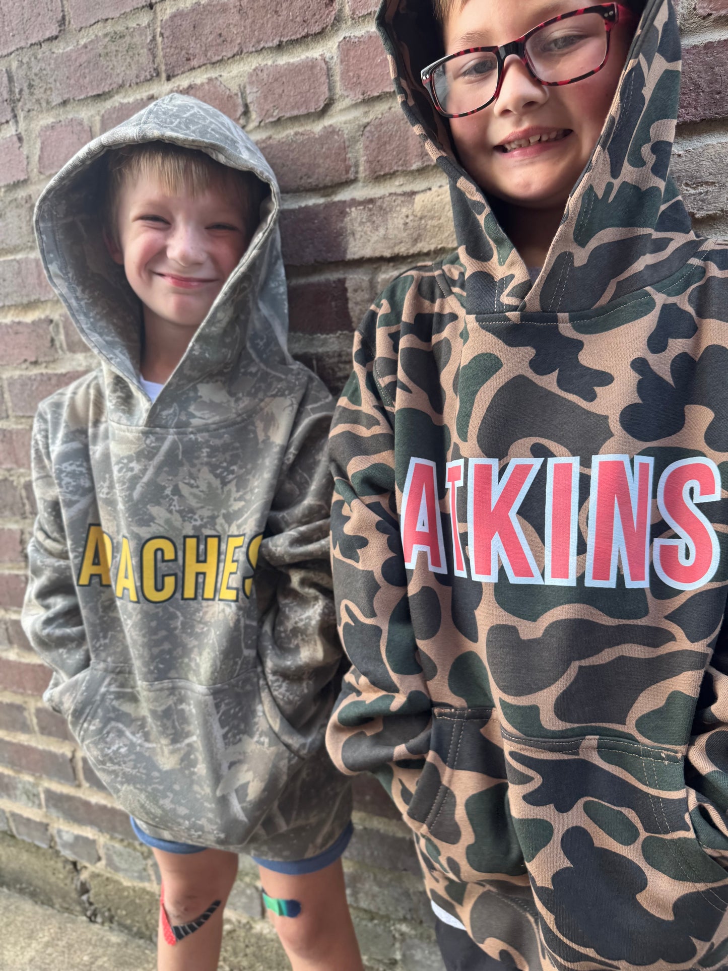 Camo Team Sweatshirt (adult & kids)