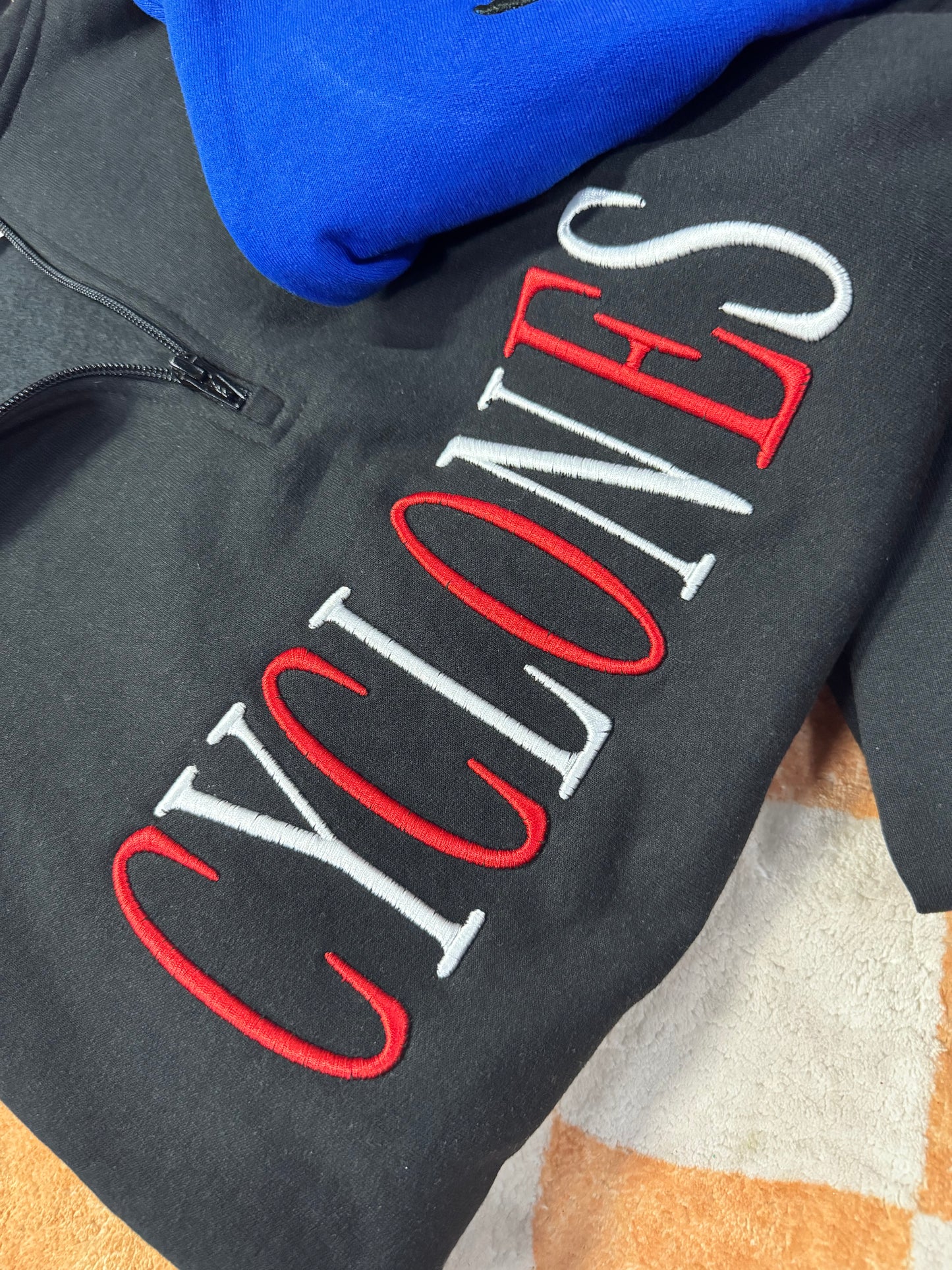 1/4 zip Custom Team/State/Name