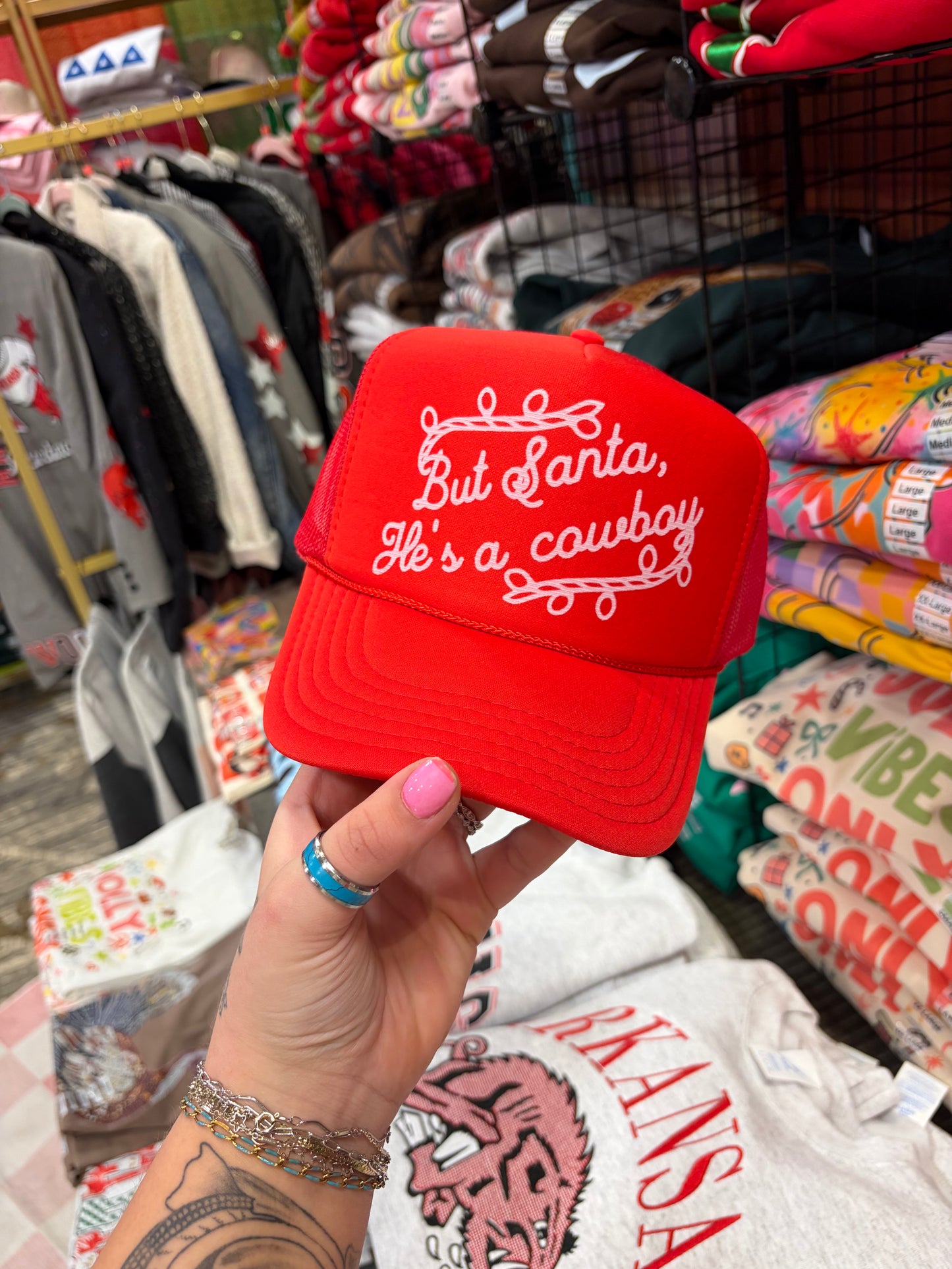 Santa, He’s a Cowboy Hat