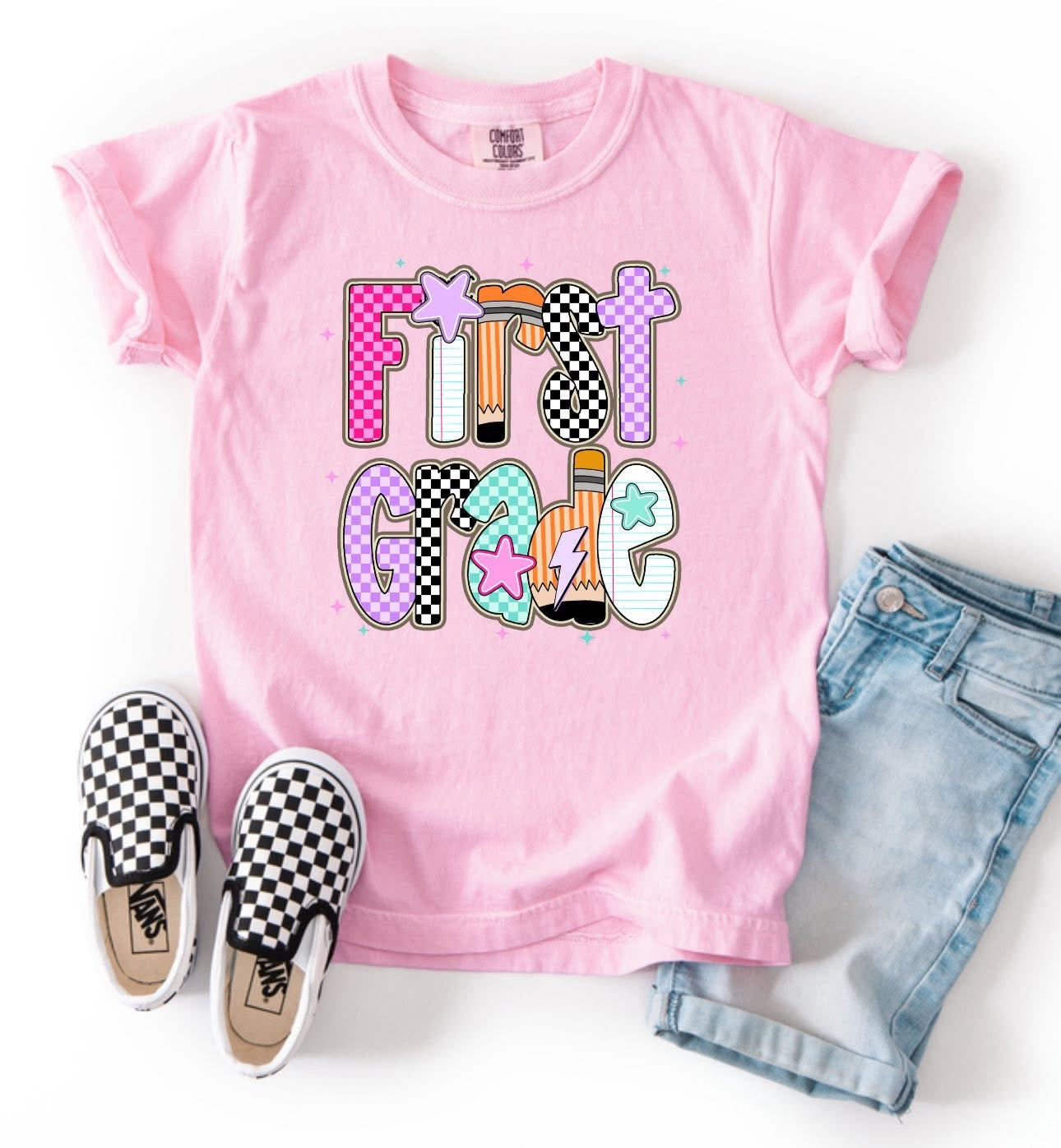 Custom Grade/Name Shirt (Girl)