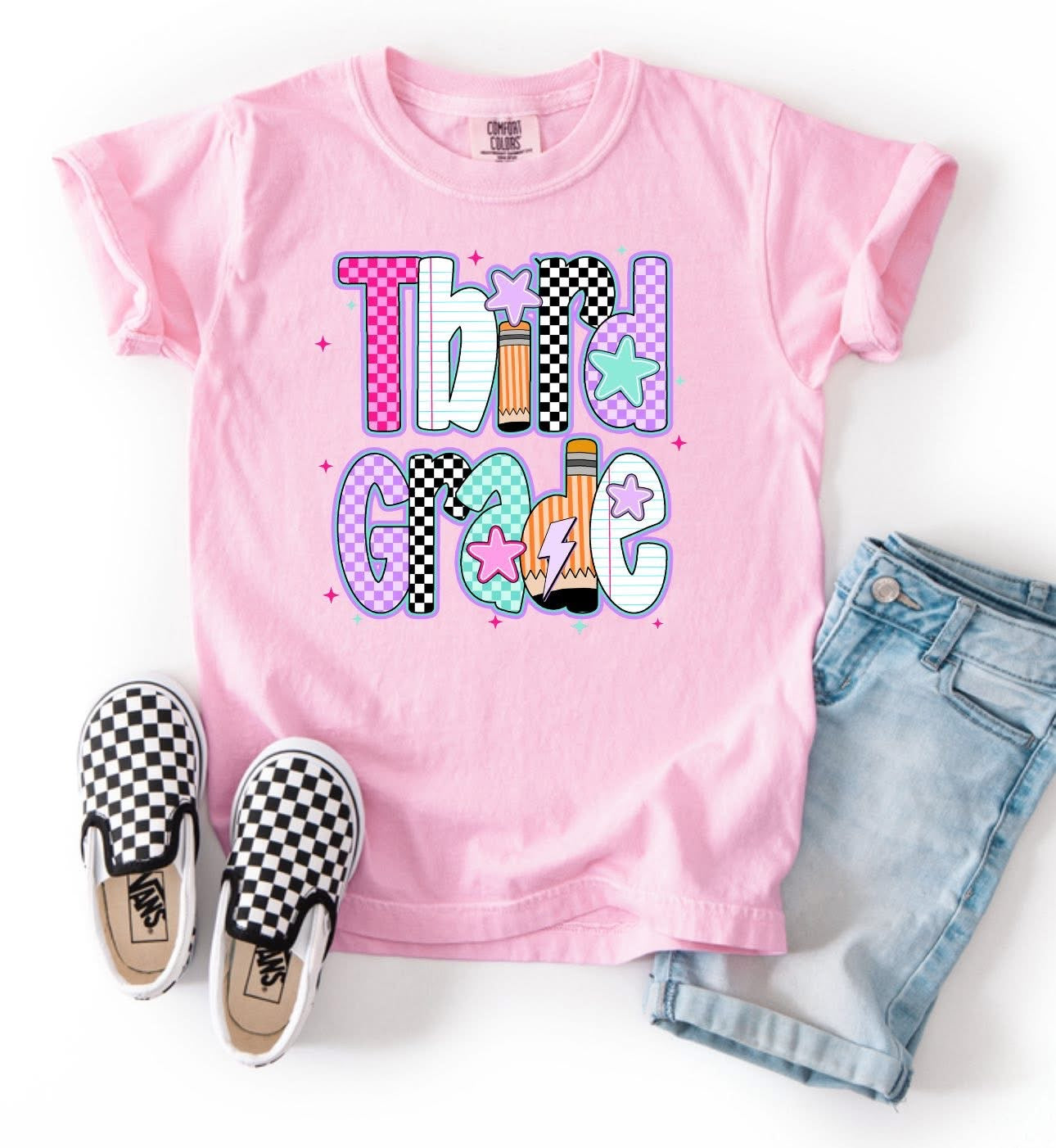 Custom Grade/Name Shirt (Girl)