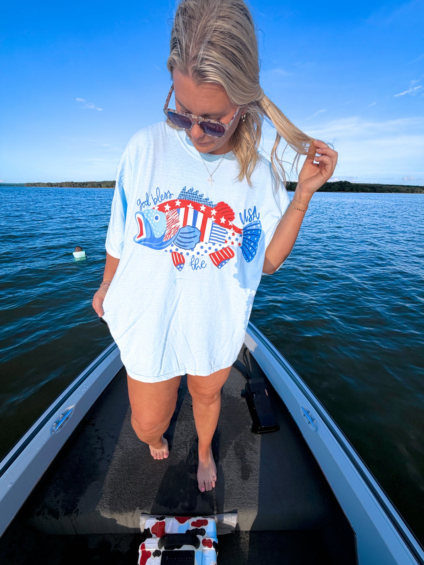 God bless the USA bass