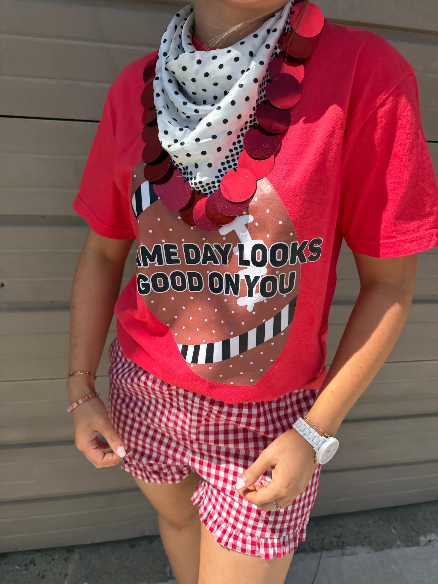 GAME DAY LOOKS GOOD ON YOU