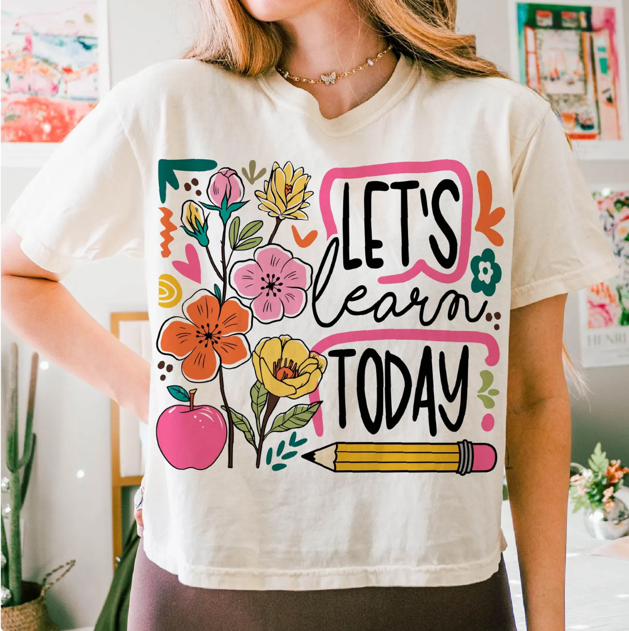 Let's Learn Today Tee
