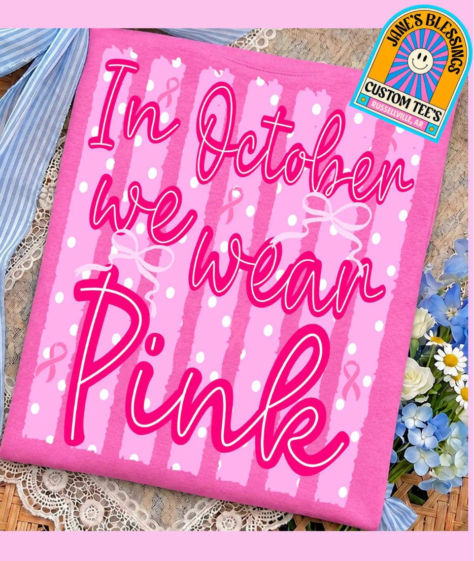 PINK OUT: OCTOBER STRIPES