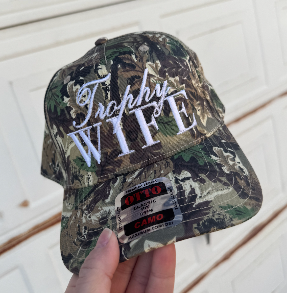 Trophy Wife Camo Hat
