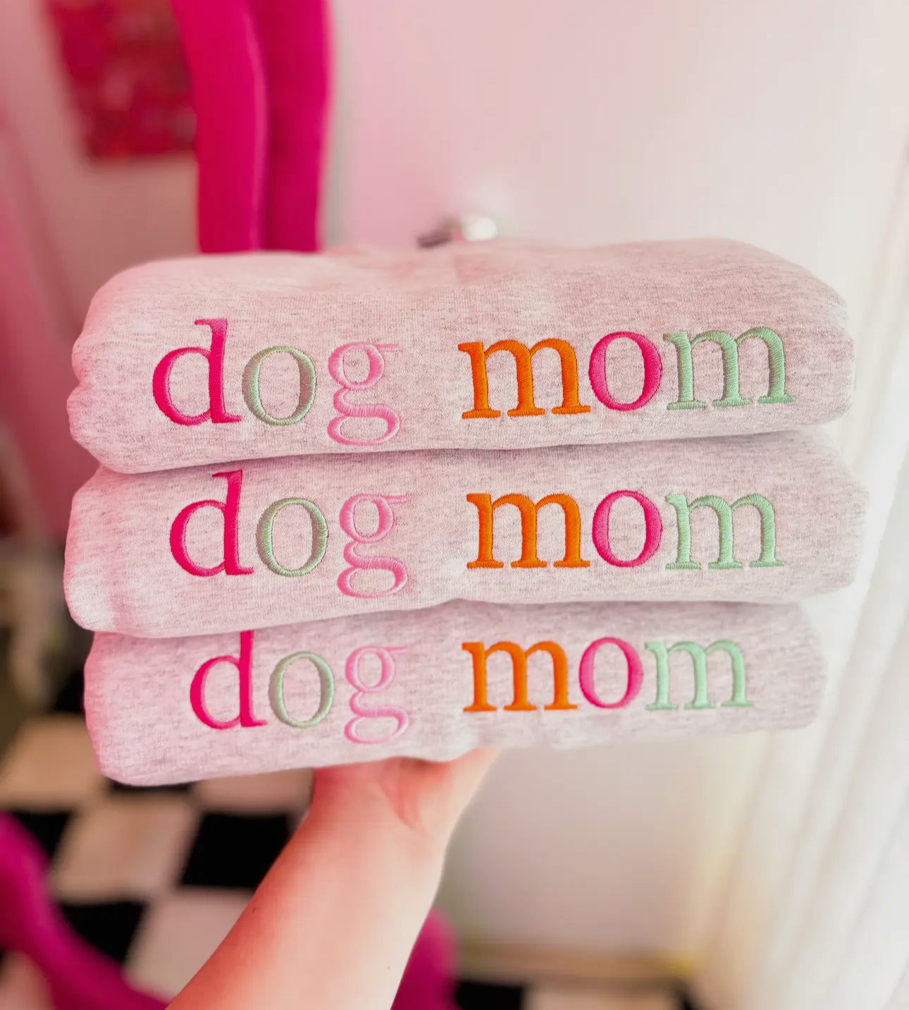 DOG MOM SWEATSHIRT OR TEE