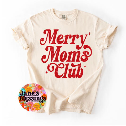 Merry Mama Red Lettering