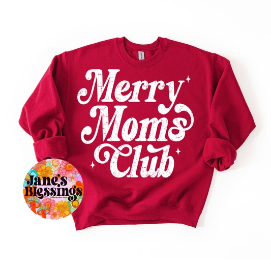 Merry Mama White Lettering