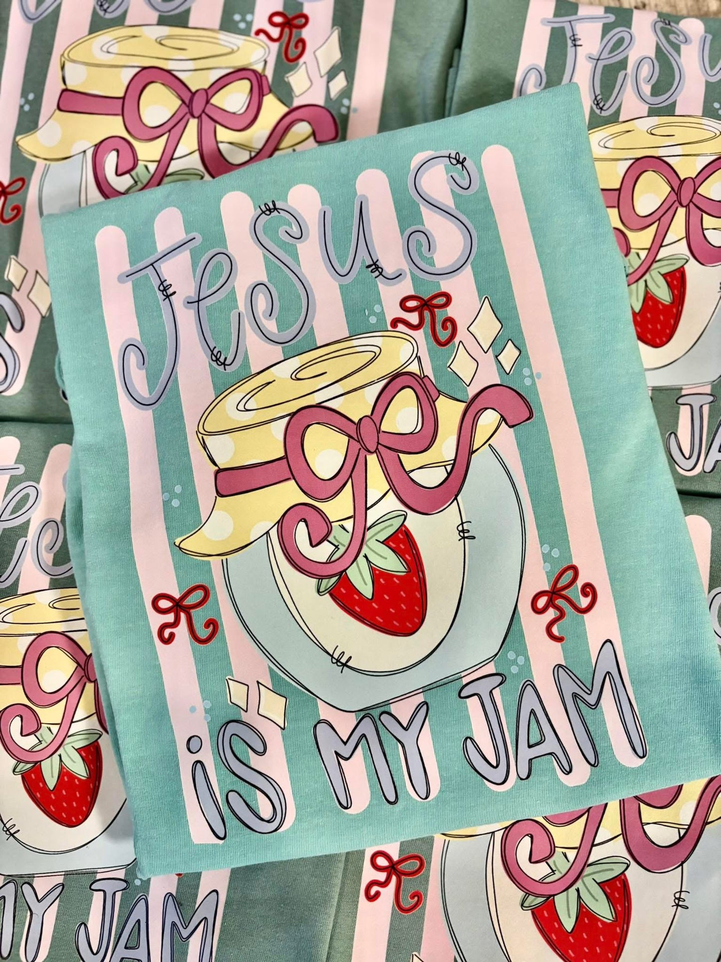 Jesus jam (teal)
