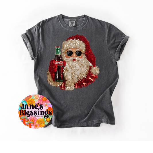SANTA GLITZY COKE