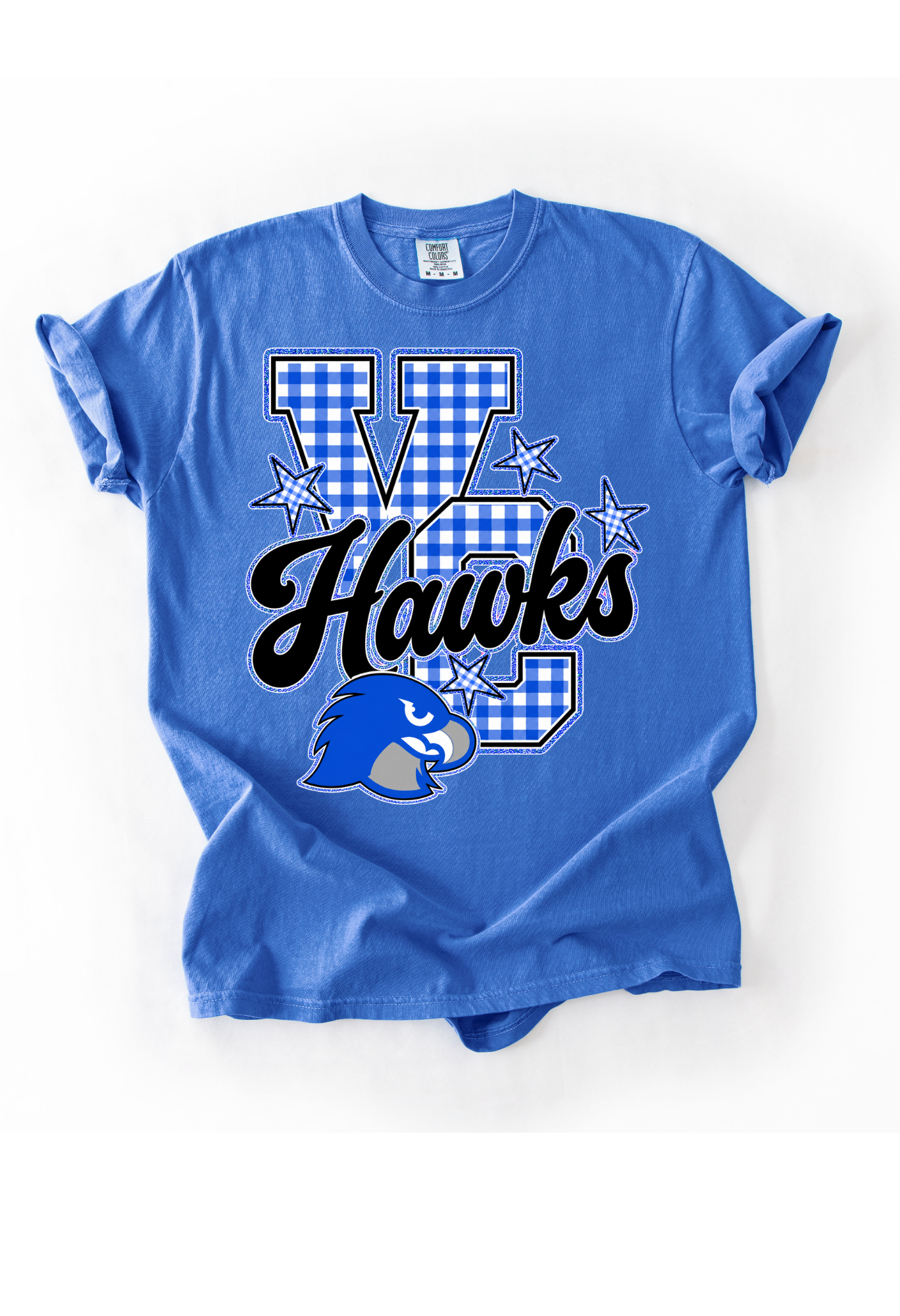 Custom Gingham Letter