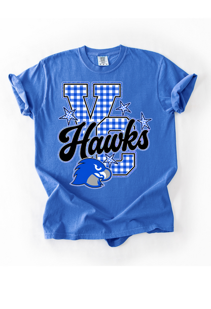 Custom Gingham Letter