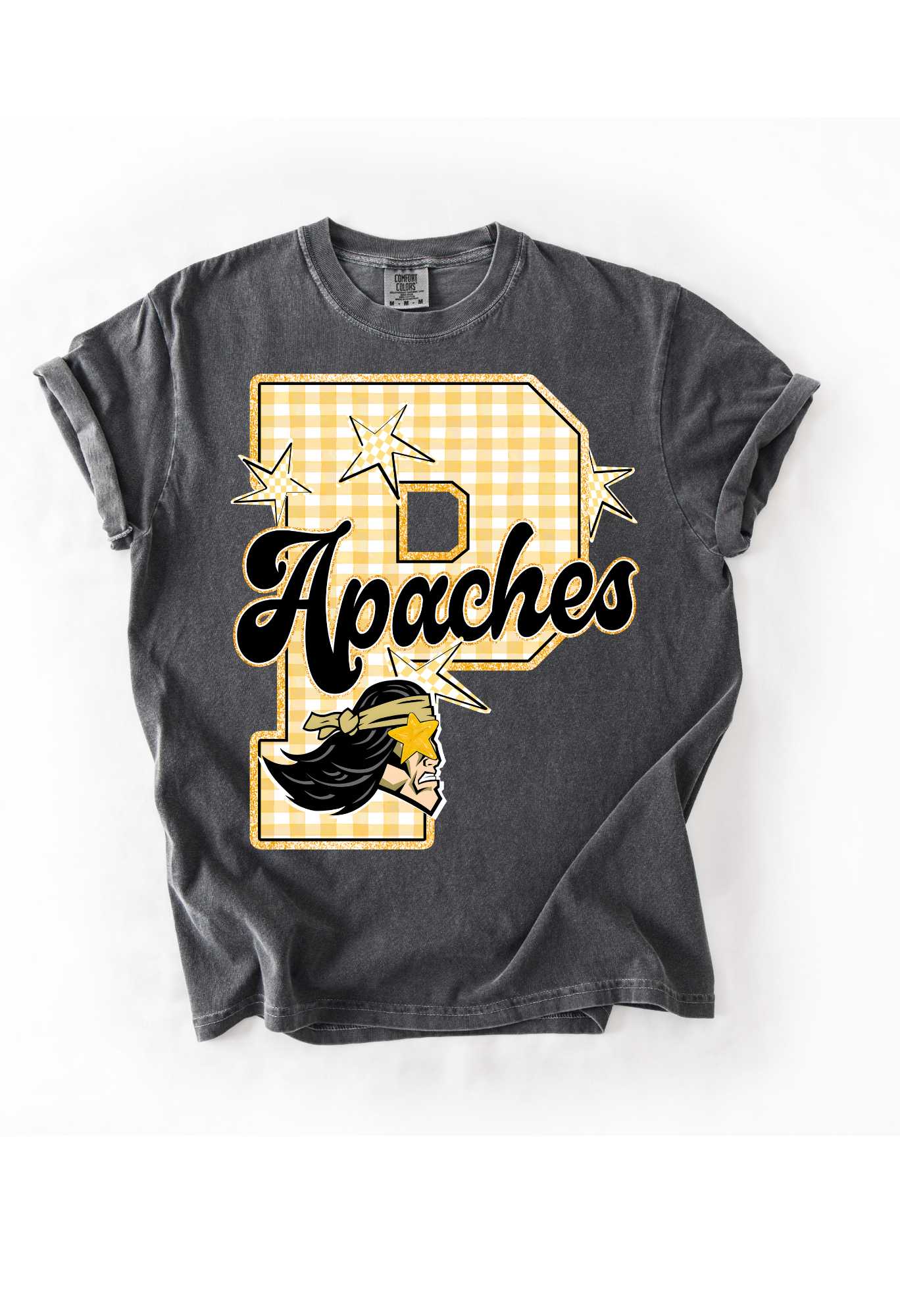 Custom Gingham Letter