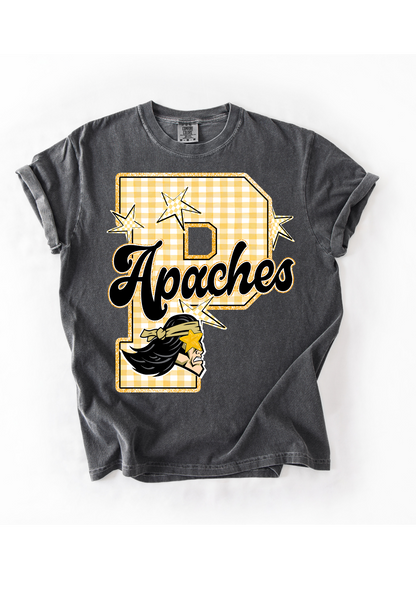 Custom Gingham Letter