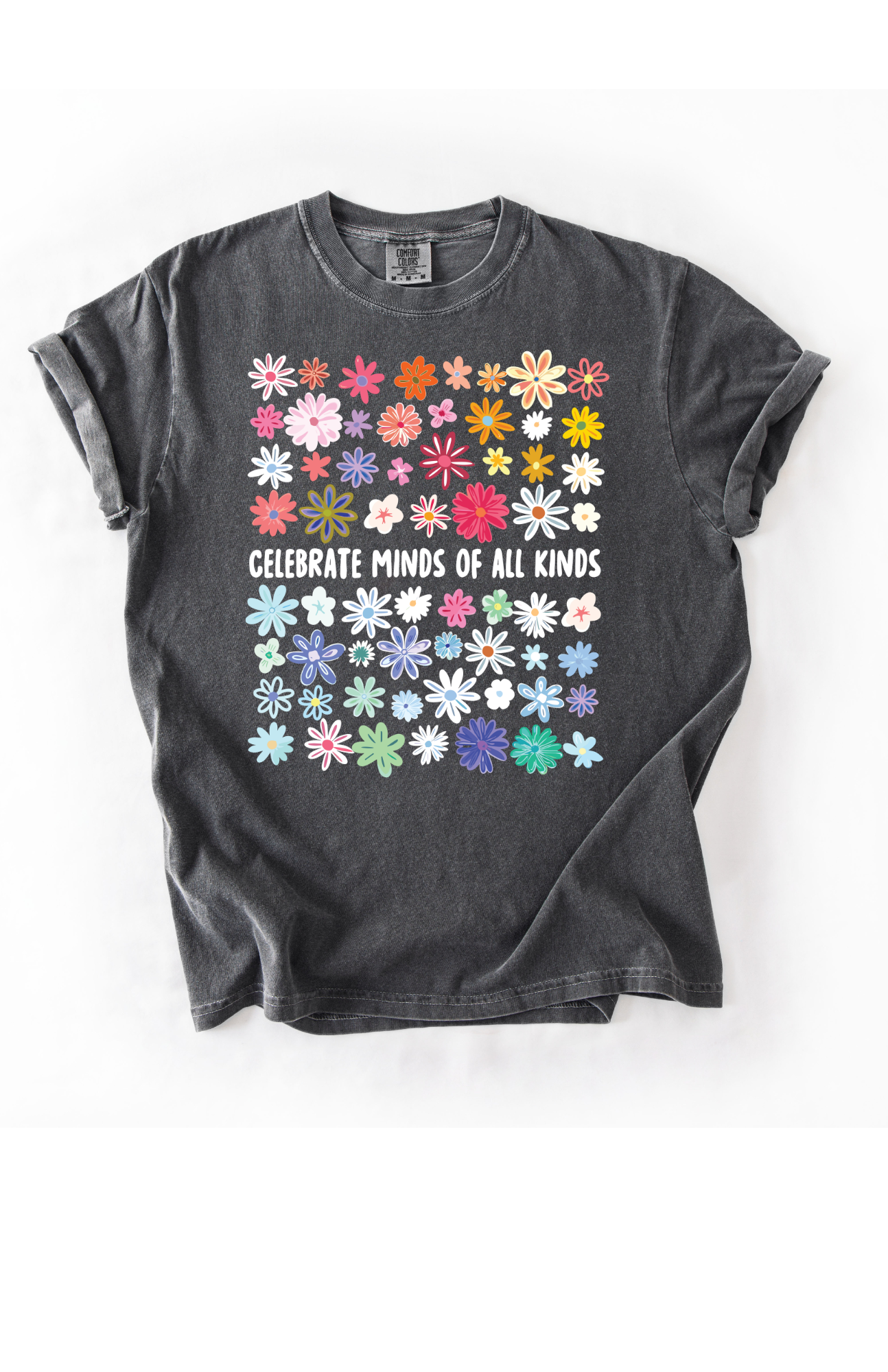 Celebrate Minds Floral Tee
