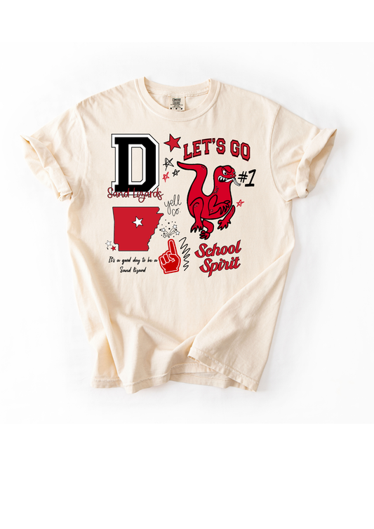 School Spirit Sand Lizards