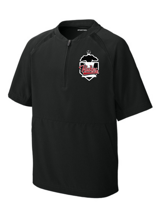 Nukes 1/4 zip Short Sleeve Pullover