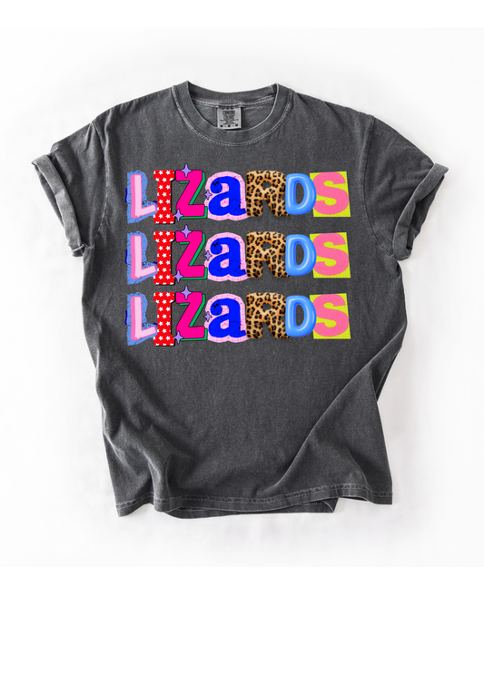 Lizards Scrapbook Repeat