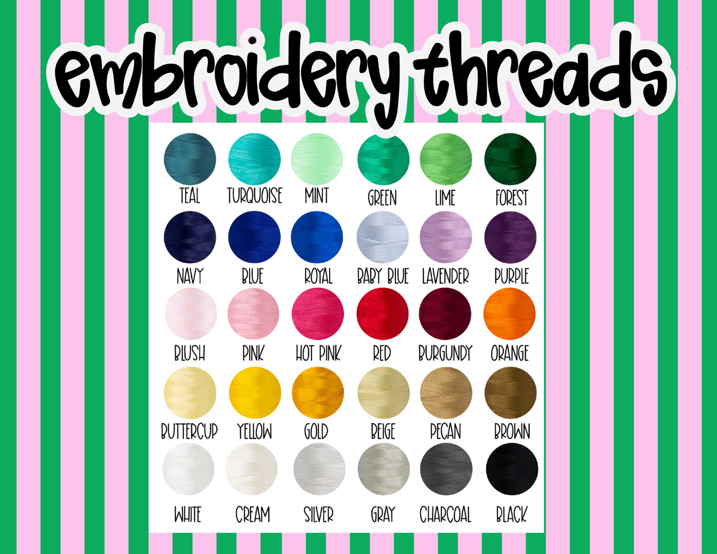Bold Zip Pouches (Large and Small)