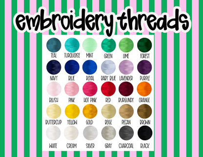 Bold Zip Pouches (Large and Small)