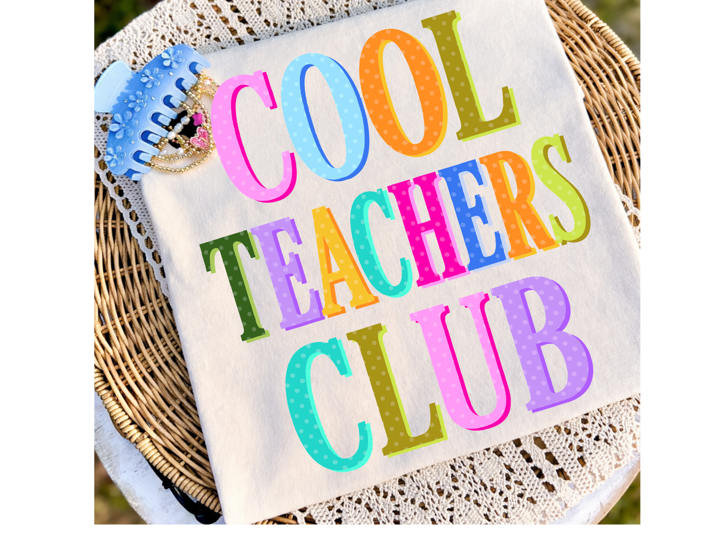Cool teachers club cream