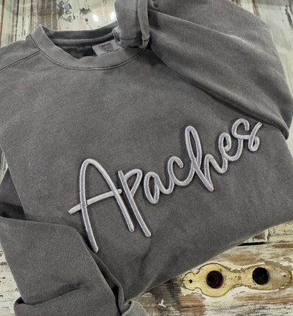 Custom 3D Puff Embriodery Sweatshirt or Tee