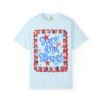 "Stars and Stripes" Patriotic Graphic Tee