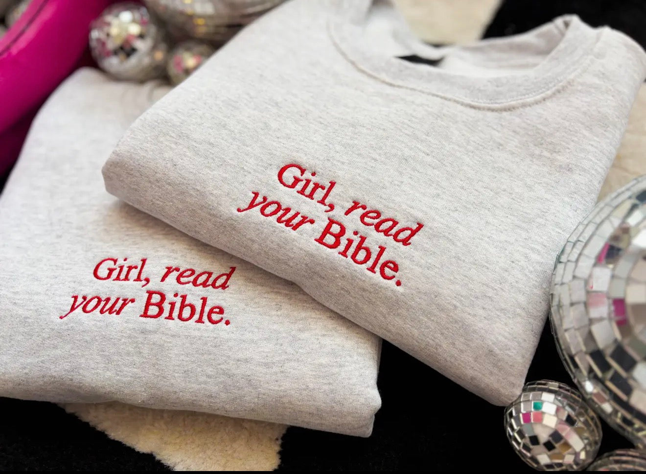 Girl read you bible