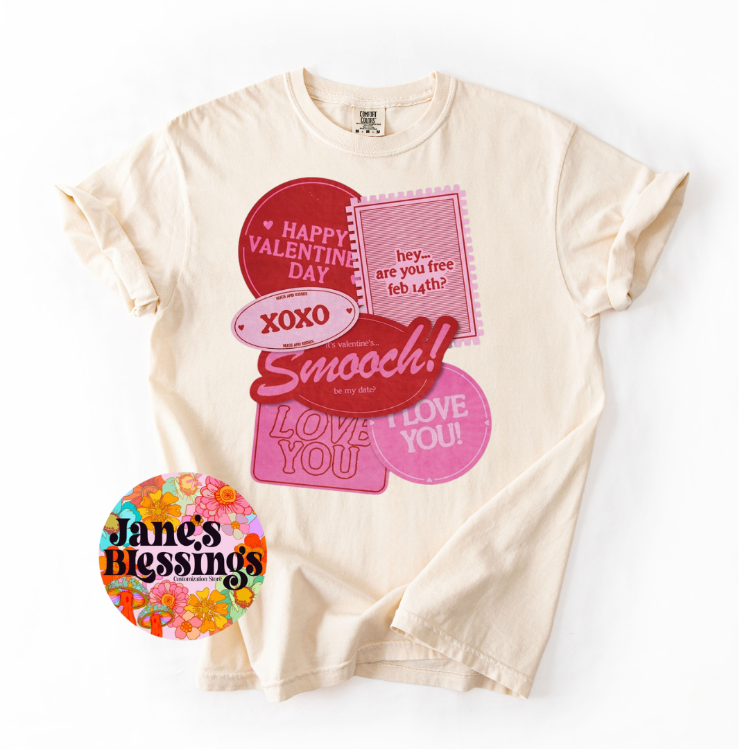 Valentines Collage stamps