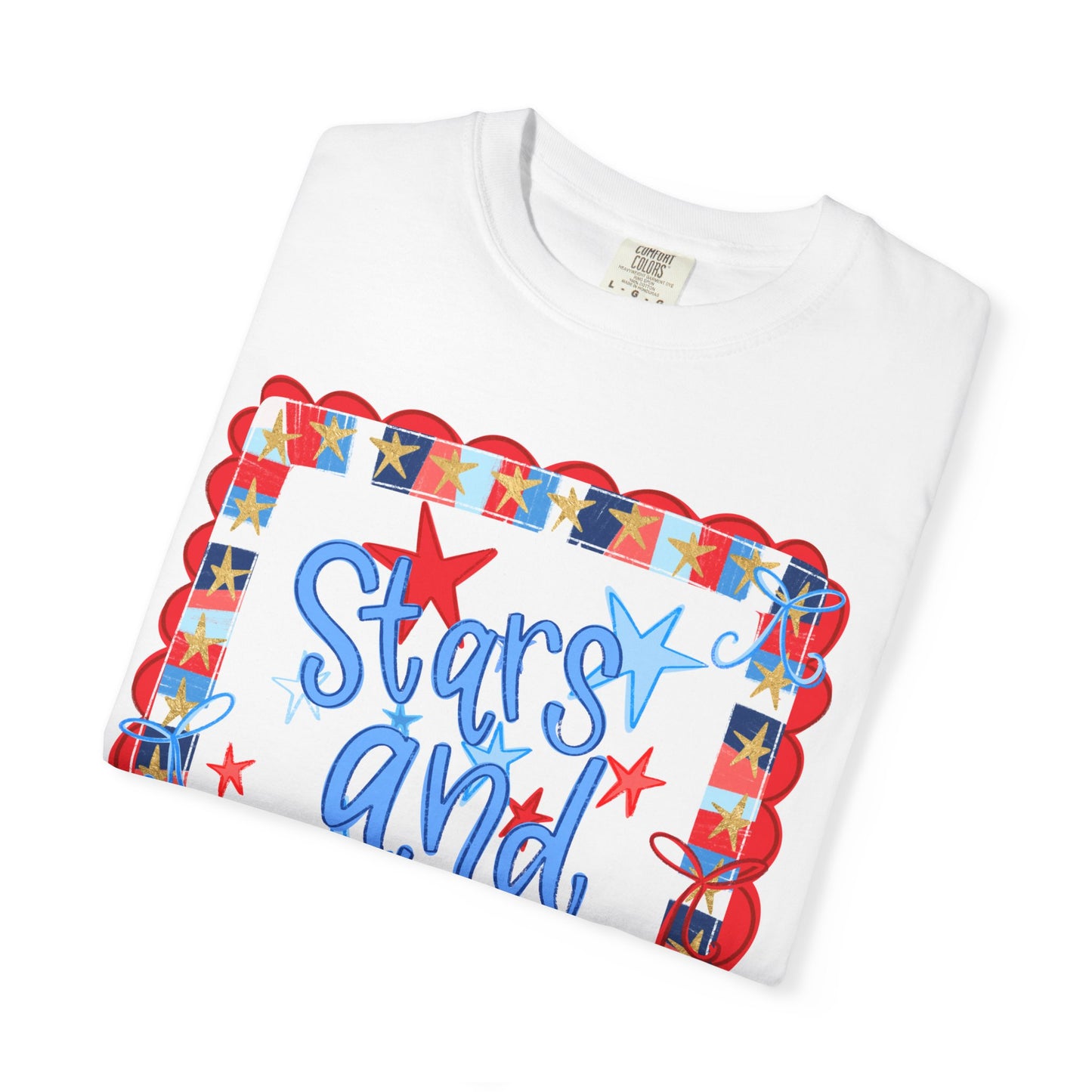 "Stars and Stripes" Patriotic Graphic Tee