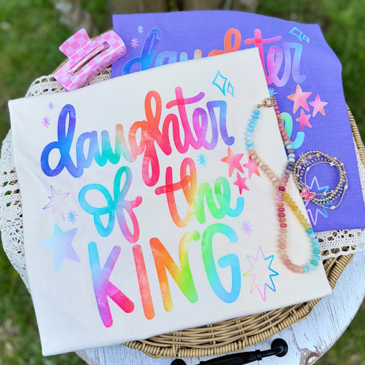 Daughter of the king colorful (purple)