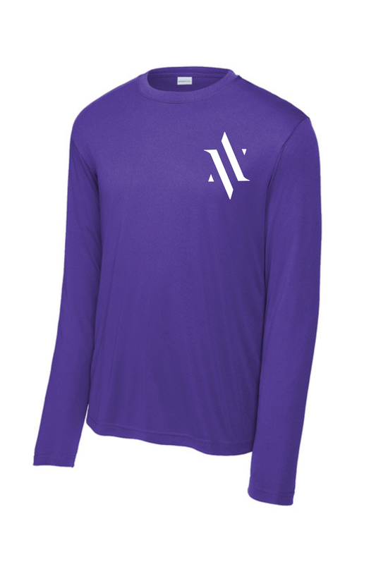 Afterschock Logo Longsleeves- purple
