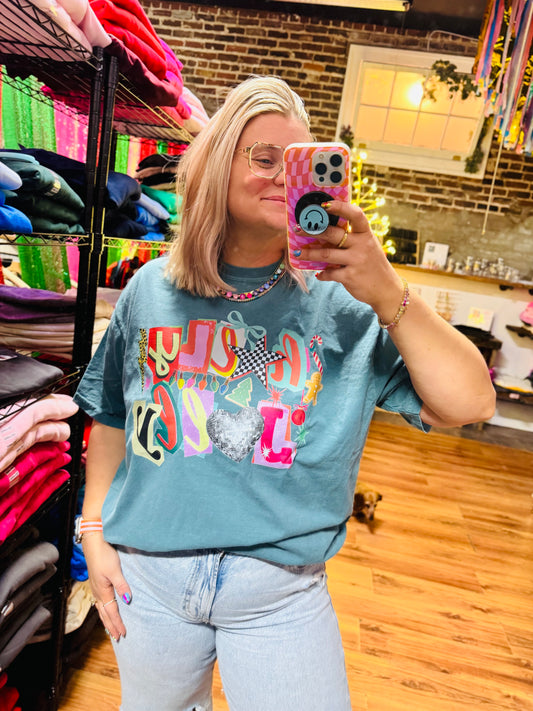 Holly Jolly Scrapbook Letters