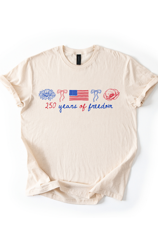 250 years of freedom