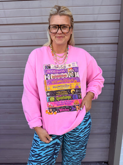 Halloween Vintage Movies (Sweatshirt or Tee0