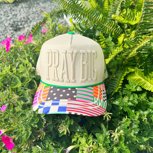 Pray Big Quilt Hat