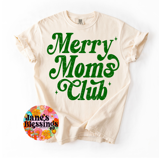 Merry Mama Green Lettering