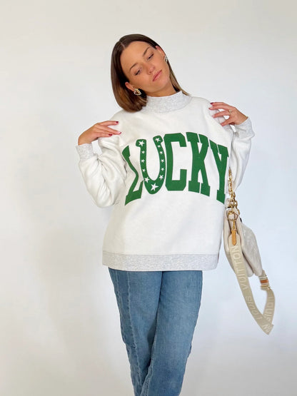 LUCKY Mock Neck - PREORDER!