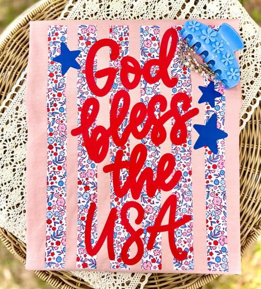 God bless the USA tee