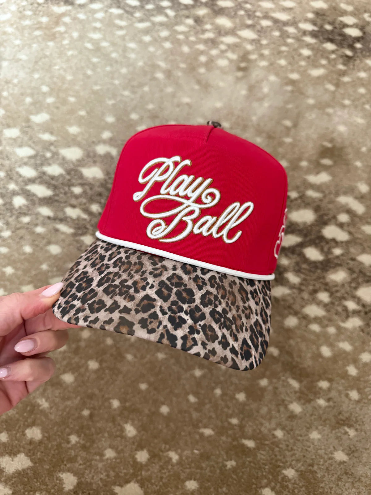 Play Ball Cheetah Hat