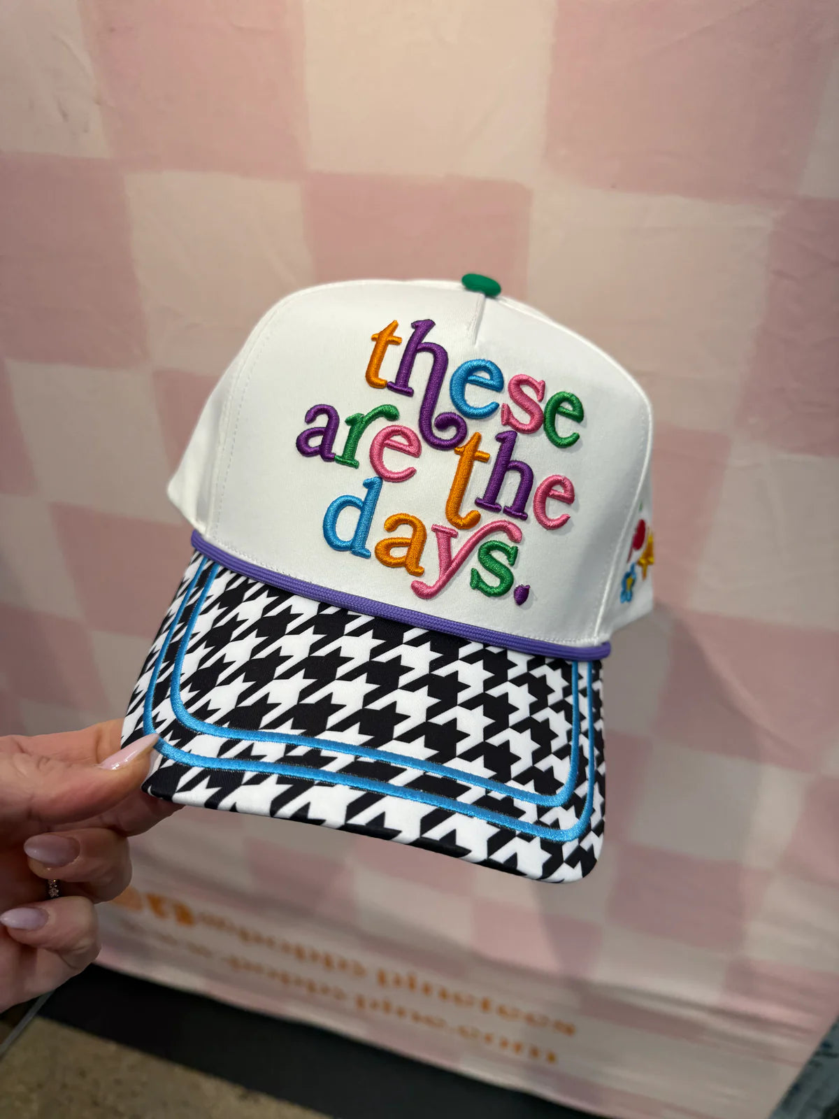 These Are the Days Colorful Hat