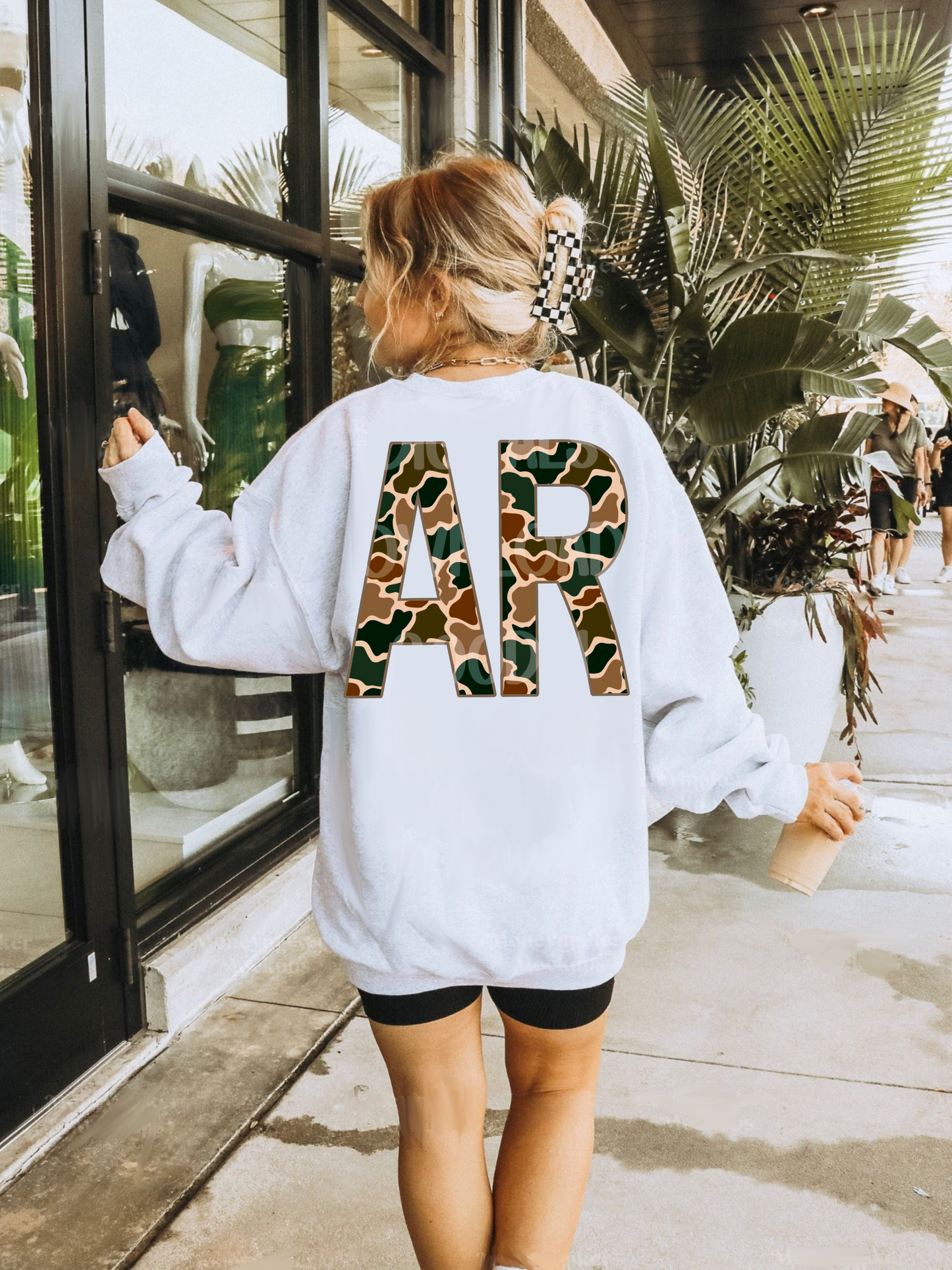 AR Camo Ash Sweatshirt