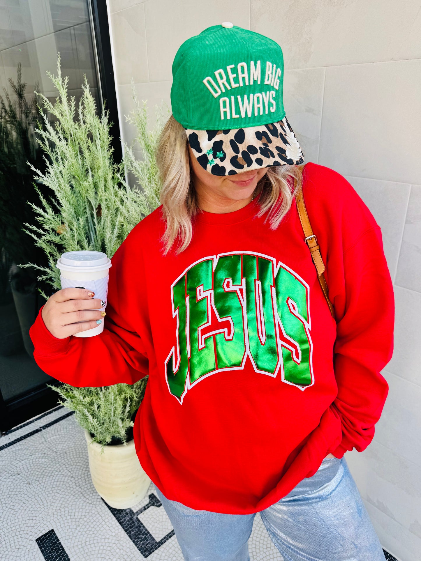 Jesus Puff Sweatshirt or Tee